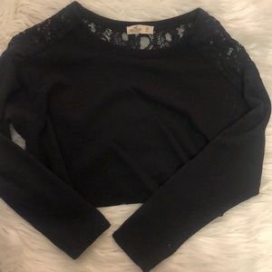 Hollister Lace Crop Top 🖤